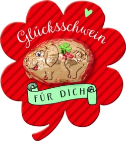 Kolli: 50 Chocolate lucky pig Good Luck