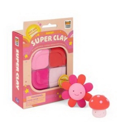 Kolli: 2 Super Clay - Sunset (Pink + Red)