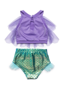 Kolli: 1 Mermaid Swimsuit Set (2 pcs), SIZE US 5-6