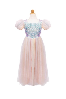 Kolli: 1 Rainbow Sherbert Sparkle Dress, SIZE US 3-4