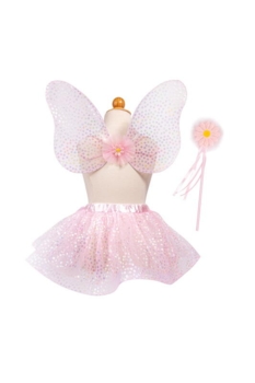 Kolli: 2 Crazy for Daises Tutu with Wings & Wand, SIZE US 4-6