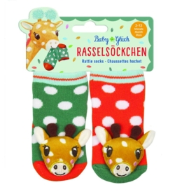 Kolli: 4 Rattle socks Baby Charms