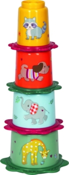Kolli: 4 Stacking cups Baby Charm
