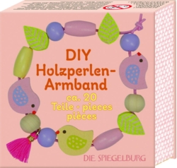 Kolli: 18 Wooden bead set for 1 bracelet