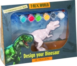 Kolli: 3 Paint-your-own dinosaur