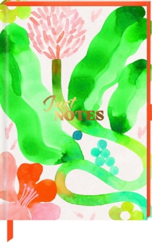 Kolli: 1 Notebook DIN A5 Just Notes green leaves blank