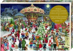 Kolli: 1 Nostalgic Christmas Market Puzzle Advent calendar