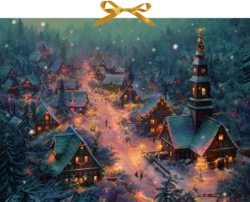 Kolli: 1 Dreamy winter Village Advent calendar