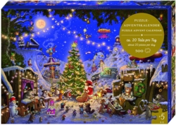 Kolli: 1 Christmas Marekt of the Animals Puzzle Advent calendar