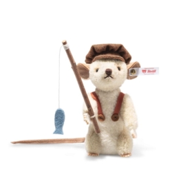 Kolli: 1 Huckleberry Finn mouse, beige - 12 cm