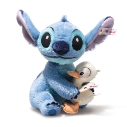 Kolli: 1 Disney Stitch avec un canard, multicoloured - 20 cm