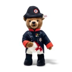 Kolli: 1 Napoleon Bonaparte Teddy bear, multicoloured - 31 cm