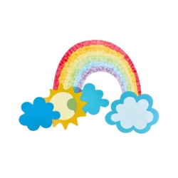 Kolli: 4 Craft Set – First Gluing Practice: Rainbow Window Picture