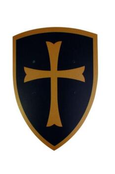 Kolli: 1 Shield big, Templar black/gold