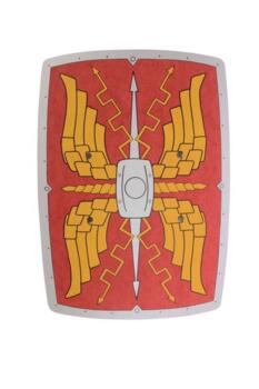 Kolli: 1 Roman shield Alexius red