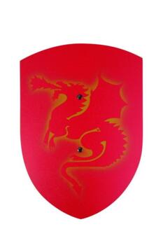Kolli: 1 Shield Dragon red