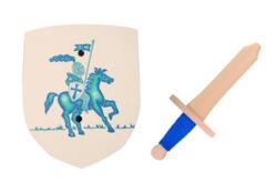 Kolli: 1 Albert – shield/sword, blue