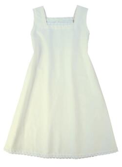 Kolli: 1 Dress Louise, cotton, white, 4-10 years