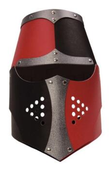 Kolli: 5 Norman helmet black/red/silver