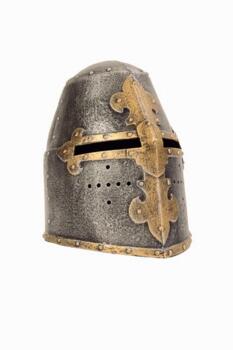 Kolli: 1 Crusader helmet, plastic