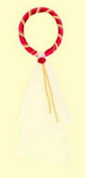 Kolli: 3 Medieval veil Isabella red