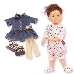 Kolli: 1 Little Kidz to dress set Stylish - 36 cm