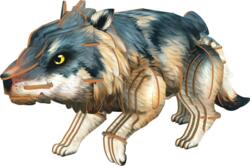 Kolli: 4 3D mini construction kit wolf Nature Zoom