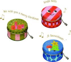 Kolli: 9 Metal musical box  Joyful Christmas