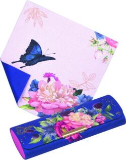 Kolli: 2 Glasses case with cleaning cloth Blossom Marjolein Bastin Blossom