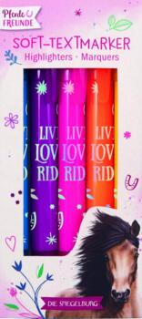 Kolli: 8 Soft marker pen Horse Friends Horse Friends