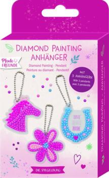 Kolli: 8 Diamond painting pendant  Horse Friends