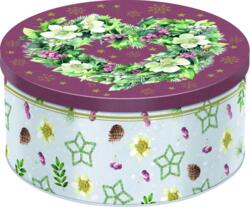 Kolli: 3 Biscuit tin  round Romantic Christmas - M. Bastin