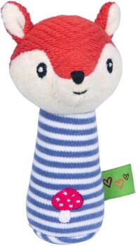 Kolli: 3 Mini rattle  fox Baby Charms