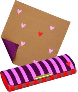 Kolli: 2 Glasses case stripes Glasses cases