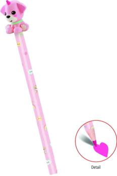 Kolli: 18 Coloured pencil with topper Unidog Unidog