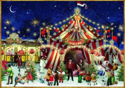 Kolli: 1 Puzzle Nostalgic Chistmas Circus (1000pcs) Christmas Puzzles