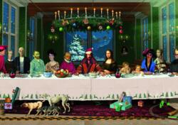 Kolli: 1 Puzzle The Christmas Dinner (1000pcs)  Christmas Puzzles