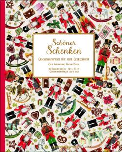 Kolli: 1 Wrapping paper book Festive Christmas  Festive Christmas