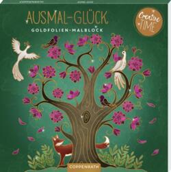 Kolli: 3 Colouring book Goldfolien-Malblock Creative Christmas