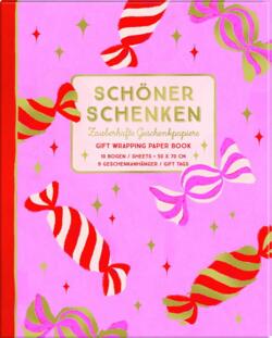 Kolli: 1 Wrapping paper book enchanting wrapping papers (Lets have a Party) Let