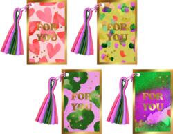 Kolli: 24 Gift tag with tassel  Beautiful Gift Wrapping