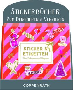 Kolli: 1 Display with sticker books (95981) Magical Christmas Lets have a Party