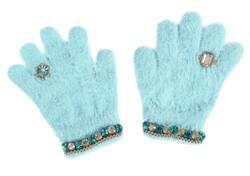 Kolli: 2 Boujee Bijou Gloves, Light Blue (1 pair)