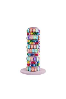 Kolli: 12 Rainbow Bright Bracelet Set (12 pcs), 2 styles assorted