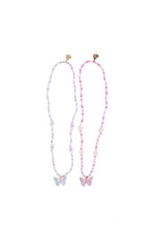 Kolli: 6 Butterflies and Daises Necklace, 2 styles assorted