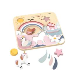 Kolli: 1 Jumbo Unicorn - Chunky Puzzle