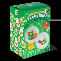 Kolli: 2 Clay Craft - Ornament Kit - Bear & Bunny