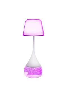 Kolli: 1 Magic Glow Drop Glitter lamp - Glitter lamp