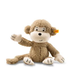 Kolli: 2 Soft Cuddly Friends Brownie monkey, light brown