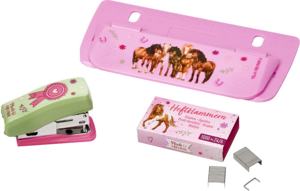 Kolli 6 Stapler & hole punch set